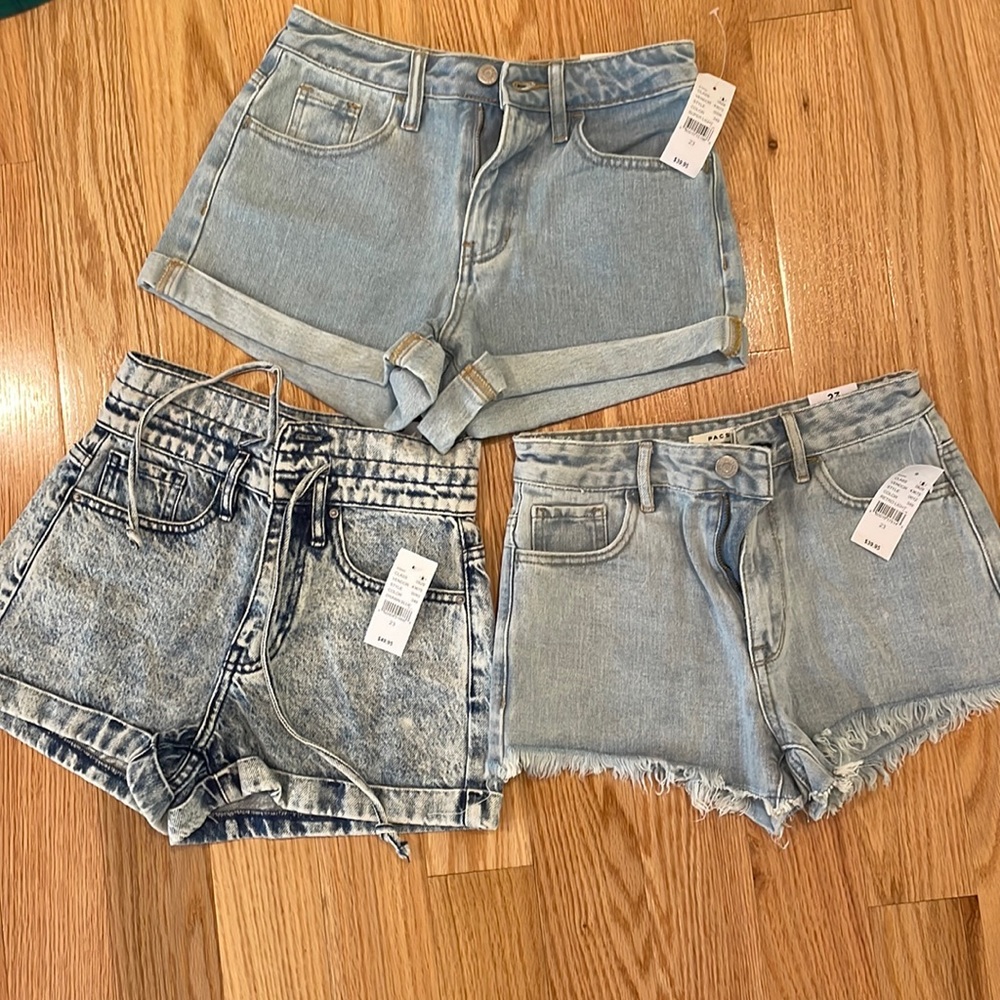 Pacsun Womens Jean Shorts (Each separately is $20, All together is $55)